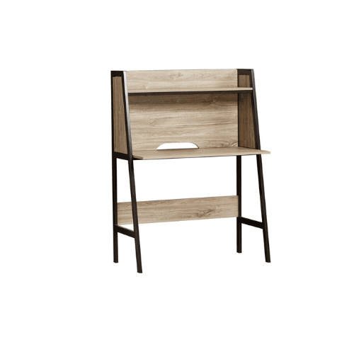 Bàn học liền giá sách